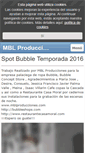 Mobile Screenshot of mblproducciones.com